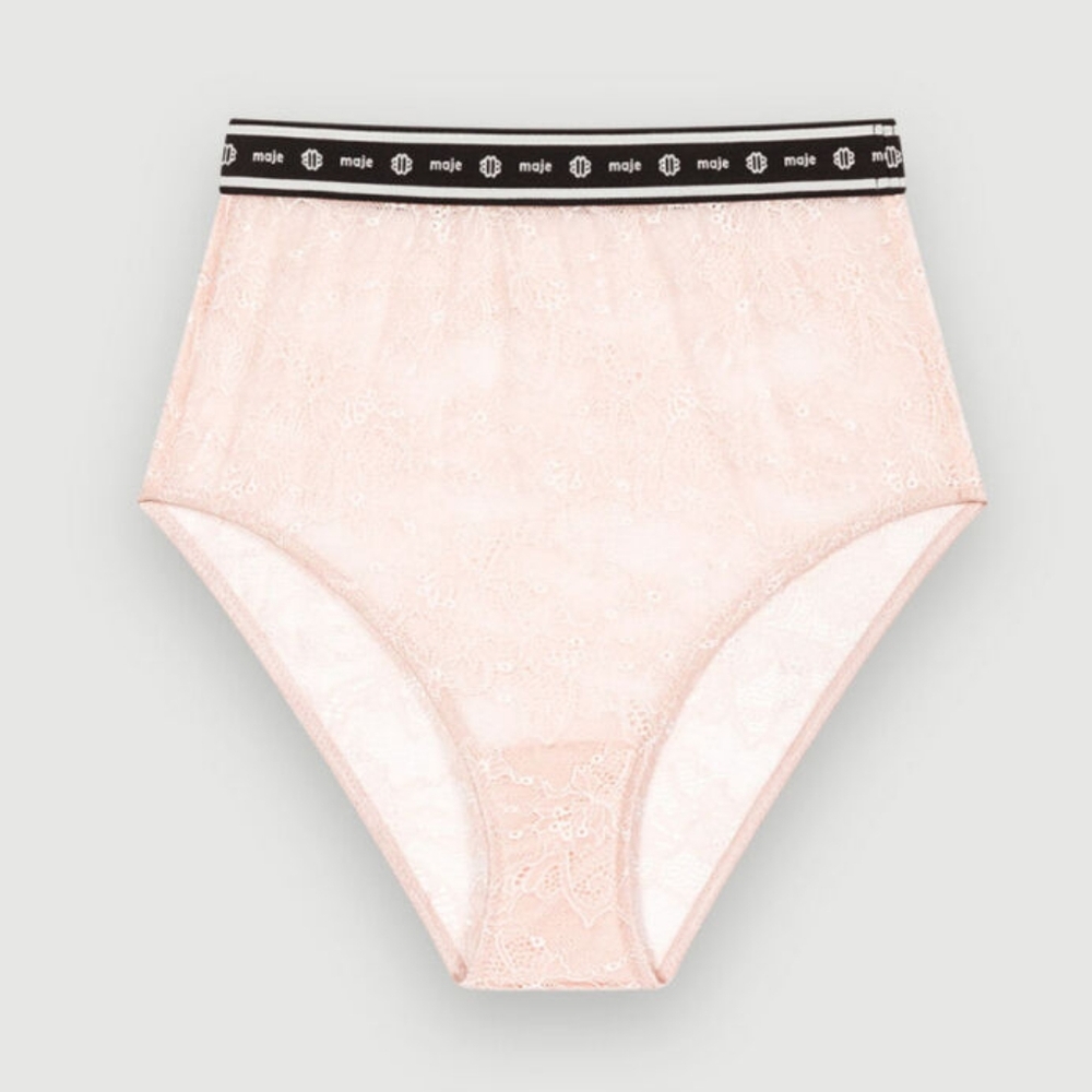 BB3. NWT MAJE LACE HIGH WAISTED KNICKERS